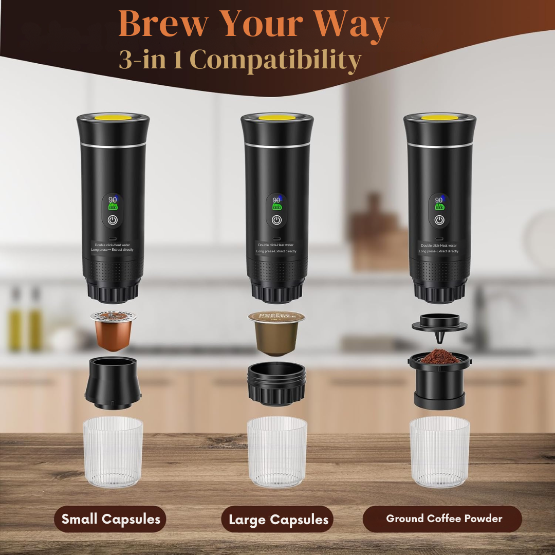Brevit One™ – Portable Electric Espresso Machine